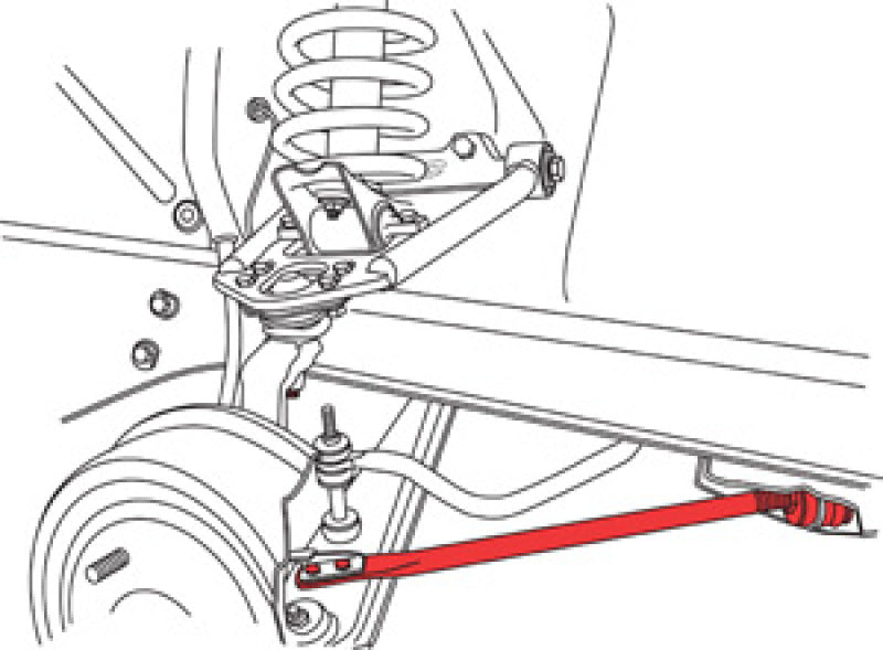 SPC Performance Mustang Adj. Caster Rod