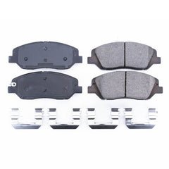 Power Stop 17-18 Hyundai Santa Fe Front Z17 Evolution Ceramic Brake Pads w/Hardware