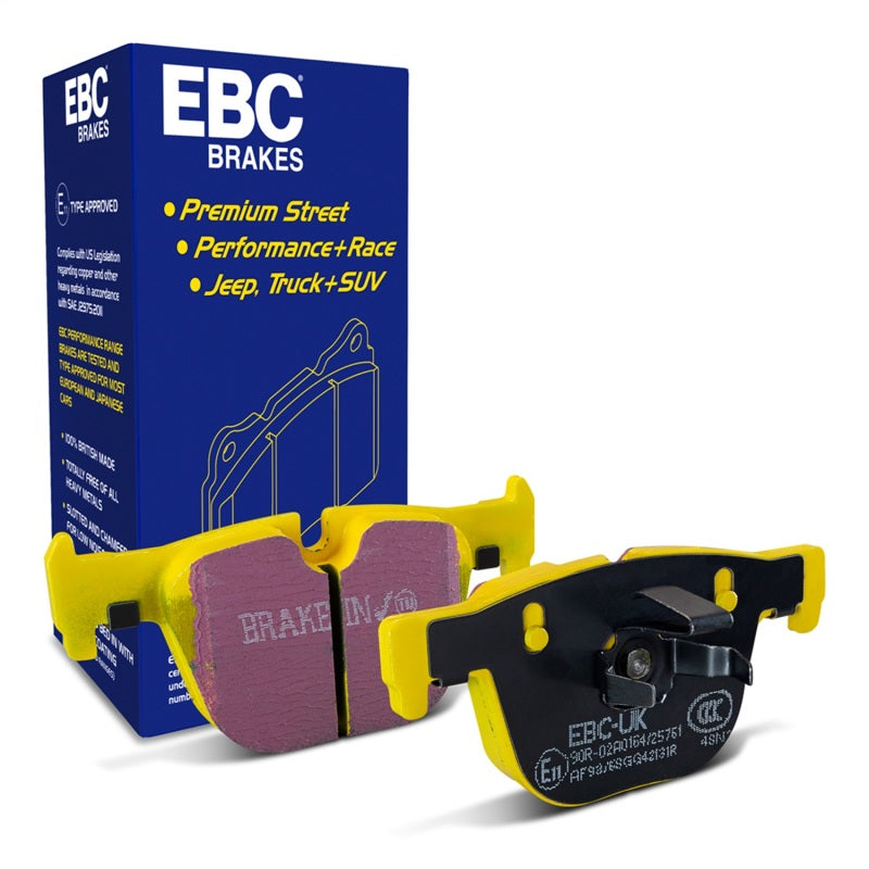 EBC 12+ BMW 335 3.0 Turbo (F30) Yellowstuff Rear Brake Pads