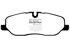 EBC 05-10 Land Rover LR3 4.4 Greenstuff Front Brake Pads