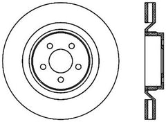 StopTech Power Slot 06-07 Chrysler SRT-8 Front Right Cryo Slotted Rotor