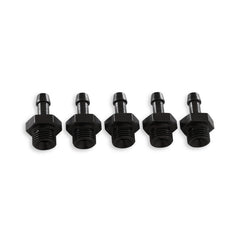 AEM Adjustable Fuel Pressure Regulator Barb Fitting -6 (9/16in-18) to 7mm - 5 Pack