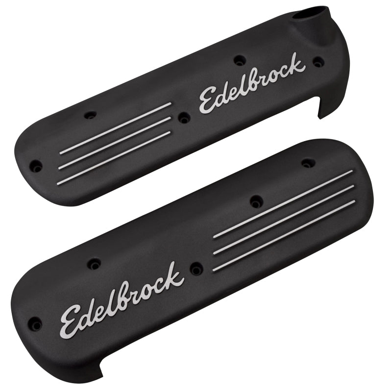 غطاء ملف الإشعال Edelbrock GM Gen 3 LS1 مطلي باللون الأسود