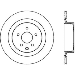 StopTech Power Slot 09 Nissan 370z / 08-09 Infiniti G37 Slotted Rear Right CRYO Rotor