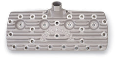 رؤوس أسطوانات Edelbrock من طراز Ford Flatheads موديل 1939-48 مع شعار بأحرف كبيرة (زوج)