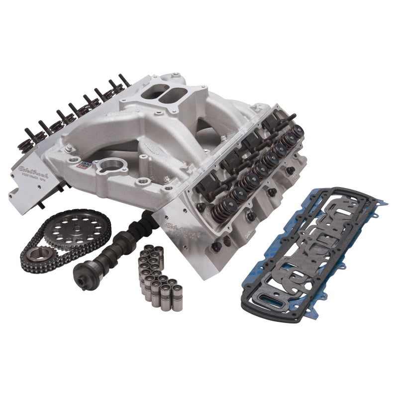 مجموعة أدوات Edelbrock Power Package Top End من Performer RPM Oldsmobile 1965-1976 400-500 Big Block V8 450+ Hp