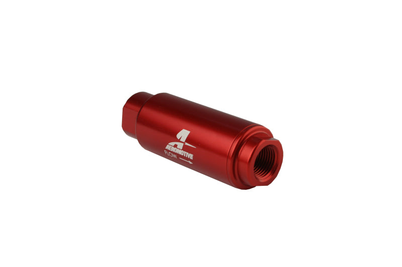 فلتر خطي من AeroMotive - (3/8 NPT) عنصر SS مقاس 100 ميكرون