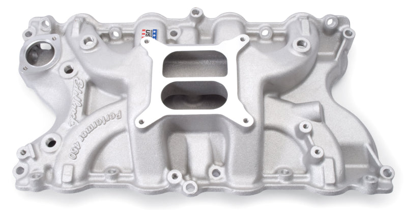 Edelbrock Performer 460 مع مشعب سحب غاز العادم