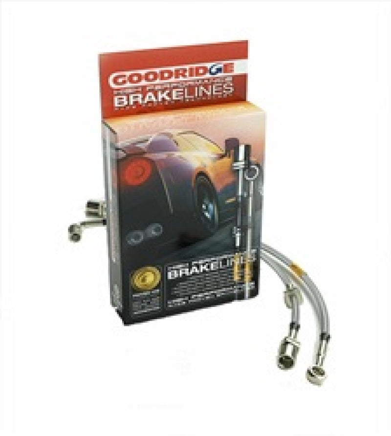 Goodridge 01-03 Mazda Protege 5 / 01-03 Protege (Rear Disc - Inc MP-3/MazdaSpeed) SS Brake Line Kit