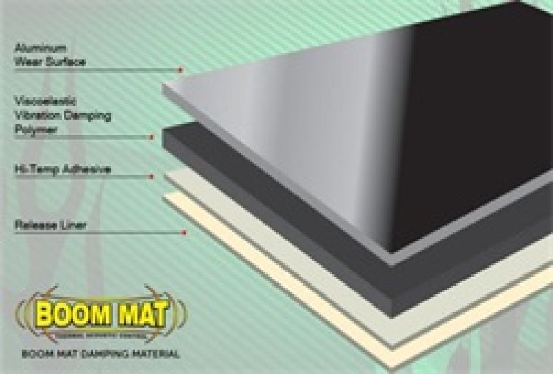 مادة التخميد DEI Boom Mat - 12 بوصة × 12-1/2 بوصة (2 مم) - 2.1 قدم مربع - 2 ورقة