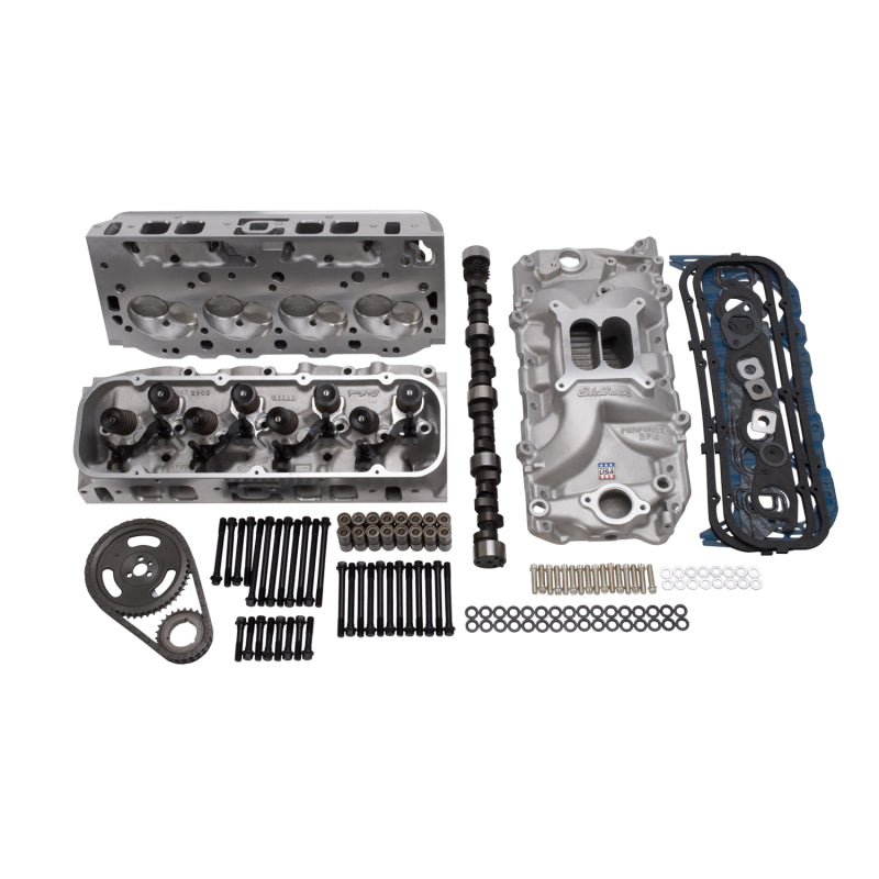 مجموعة Edelbrock Power Package Top End Kit من E-Street وPerformer BBC