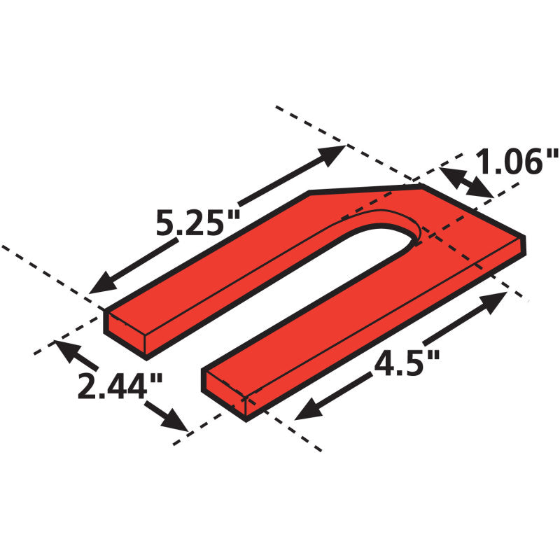 SPC Performance PREVST H/L SHIM 1/8 (6)