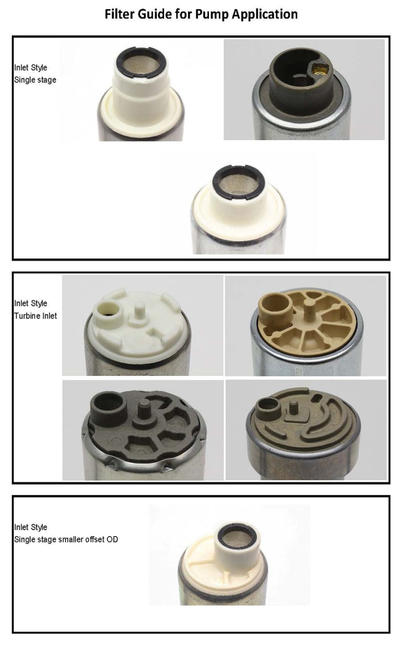 Walrbo Electric In-Tank Fuel Pump - 22mm Center Inlet