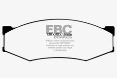 EBC 89-97 Nissan Pick-up 4 Cyl Greenstuff Front Brake Pads