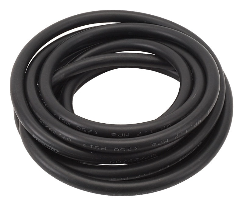 Russell Performance -4 AN Twist-Lok Hose (Black) (Pre-Packaged 3 Foot Roll)