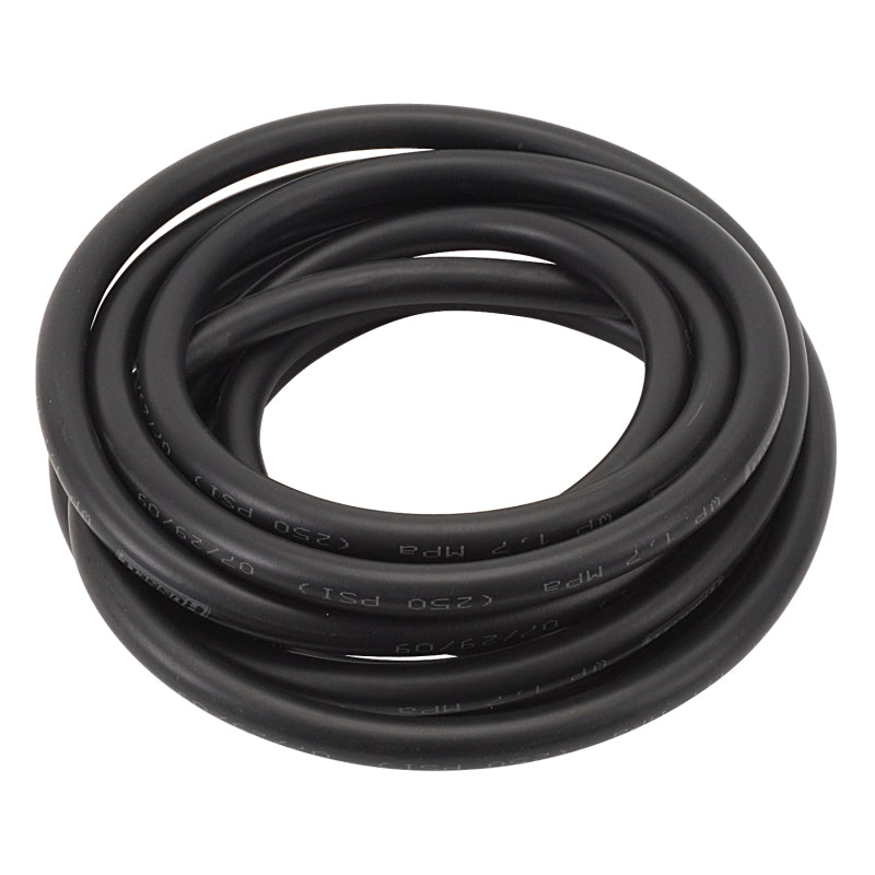 Russell Performance -8 AN Twist-Lok Hose (Black) (Pre-Packaged 15 Foot Roll)