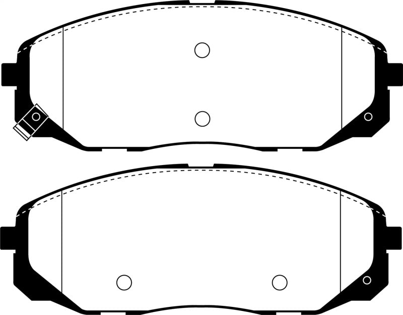 EBC 2015+ Kia Sedona 3.3L Greenstuff Front Brake Pads