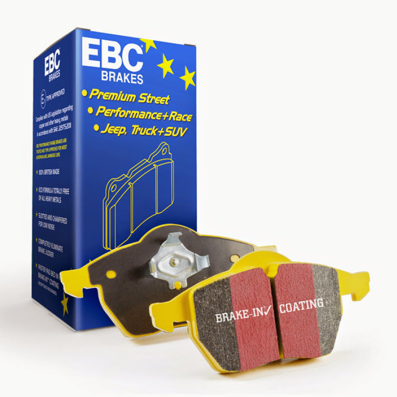 وسادات فرامل أمامية Yellowstuff من طراز EBC 03-12 Mazda RX8 1.3 دوارة (نظام تعليق قياسي)