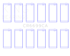 King Dodge Cummins B-Series L6 (Size Standard) Connecting Rod Bearing Set