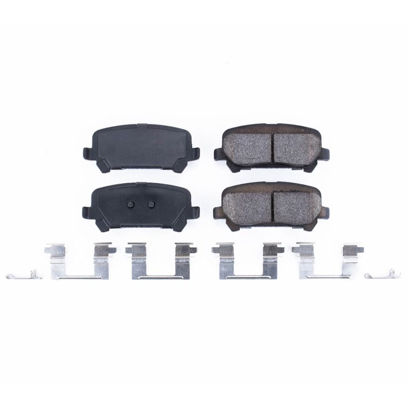 Power Stop 15-19 Chevrolet Colorado Rear Z17 Evolution Ceramic Brake Pads w/Hardware