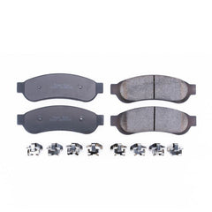 Power Stop 07-10 Ford F-250 Super Duty Rear Z17 Evolution Ceramic Brake Pads w/Hardware