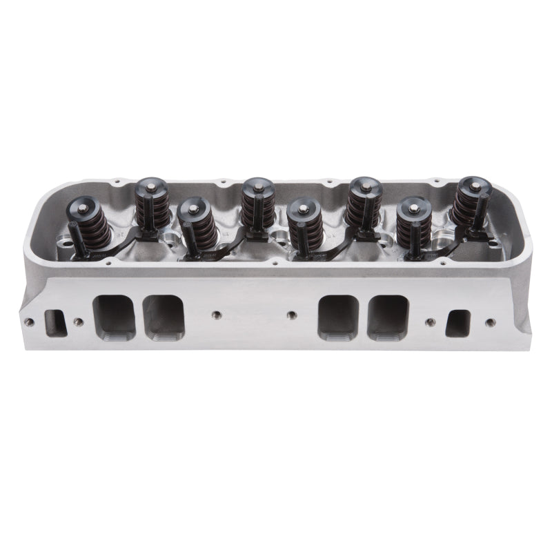 رأس أسطوانة Edelbrock BBC Victor Jr 24 Deg Rect Port 300cc 106cc غرفة الاحتراق