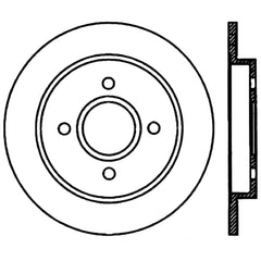 StopTech 01-07 Ford Focus Cryo-Stop Premium Rotor