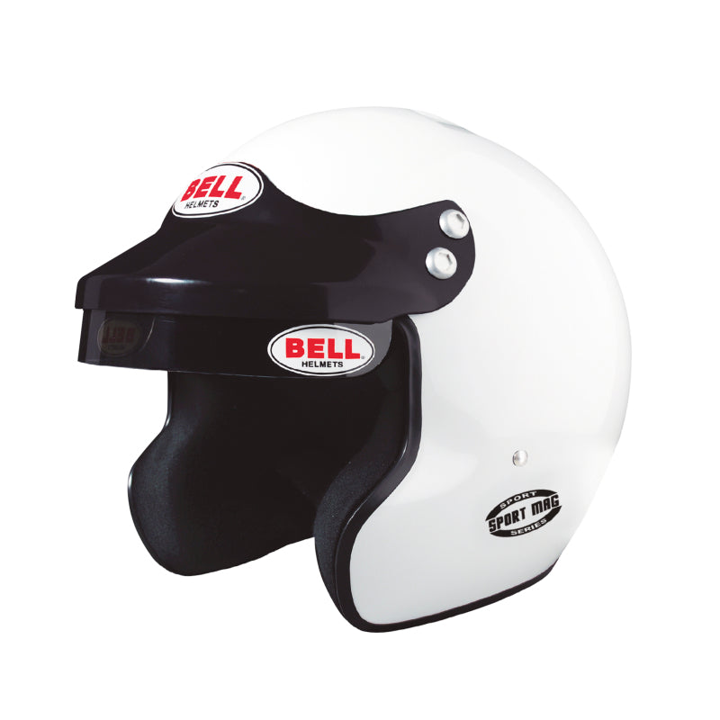 خوذة Bell Sport Mag SA2020 V15 Brus - مقاس 65-66 (أبيض)