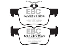 EBC 2017+ Ford Escape 1.6T/2.0T (Incl 4WD) Greenstuff Rear Brake Pads