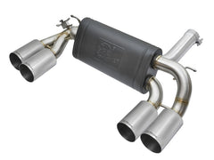 aFe MACHForce XP 3in - 2 1/2in Axle Back 304SS Exhaust with Polished Tips 16-17 BMW M2 (f87)