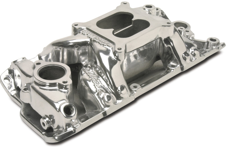 مشعب الهواء المصقول S/B Chevy RPM من Edelbrock