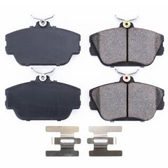 Power Stop 95-99 Ford Taurus Front Z17 Evolution Ceramic Brake Pads w/Hardware