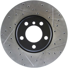 StopTech BMW 12-15 335i / 2014 428i / 2015 235i/228i Front Left Slotted & Drilled Sport Brake Rotor