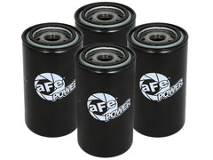 aFe ProGuard D2 Fluid Filters Oil F/F OIL 89-16 Dodge Diesel Trucks L6-5.9L/6.7L (td) (4 Pack)