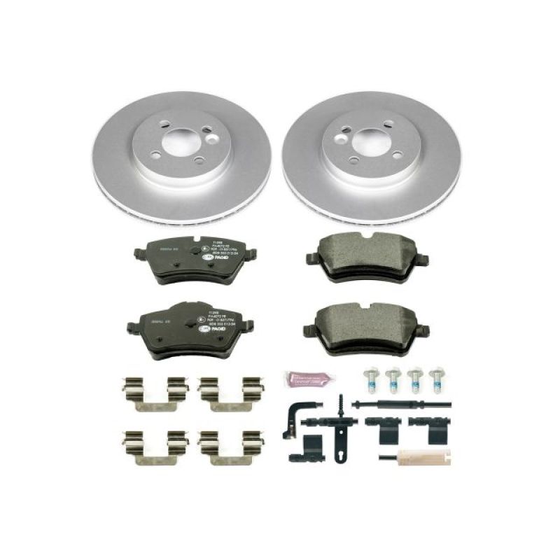 Power Stop 07-10 Mini Cooper Front Euro-Stop Brake Kit