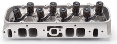 رأس أسطوانة Edelbrock E-Street BB Chevy Oval Port كامل مفرد