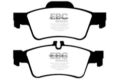 EBC 04-06 Mercedes-Benz CL500 5.0 Greenstuff Rear Brake Pads