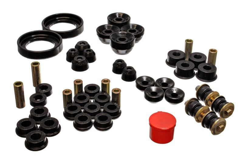 Energy Suspension 94-97 Honda Accord/Odyssey Black Hyper-Flex Master Bushing Set