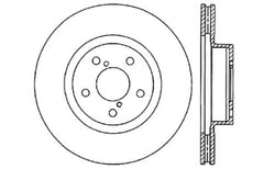 StopTech Slotted & Drilled Sport Brake Rotor