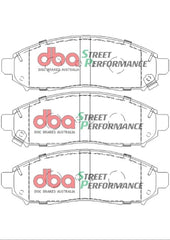 وسادات الفرامل الأمامية عالية الأداء لسيارة نيسان باثفايندر DBA 04-12 SP