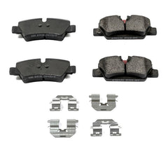 Power Stop 15-19 Mini Cooper Rear Z17 Evolution Ceramic Brake Pads w/Hardware