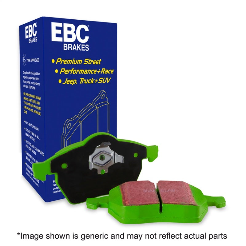 EBC 05-12 Nissan Pathfinder 4.0 Greenstuff Rear Brake Pads