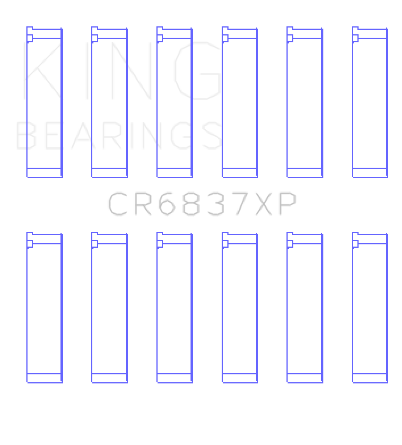 King Honda J30 / J35 Connecting Rod Bearing Set