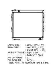 CSF 99-06 Toyota Tundra Radiator