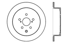 StopTech Sport Drilled & Slotted Rotor - Rear Right