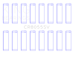 King Ford Powerstroke 6.4L V8 (O/S Housing .002in) (Size +0.75mm) Connecting Rod Bearing Set