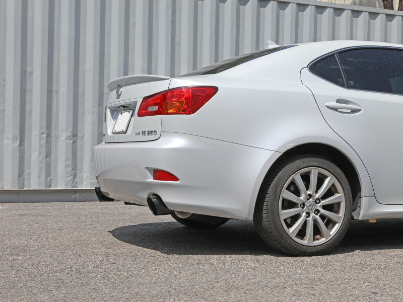 نظام عادم خلفي للمحور من aFe POWER Takeda 06-13 Lexus IS250/IS350 SS مع أطراف سوداء