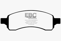 EBC 07+ Buick Enclave 3.6 Greenstuff Front Brake Pads