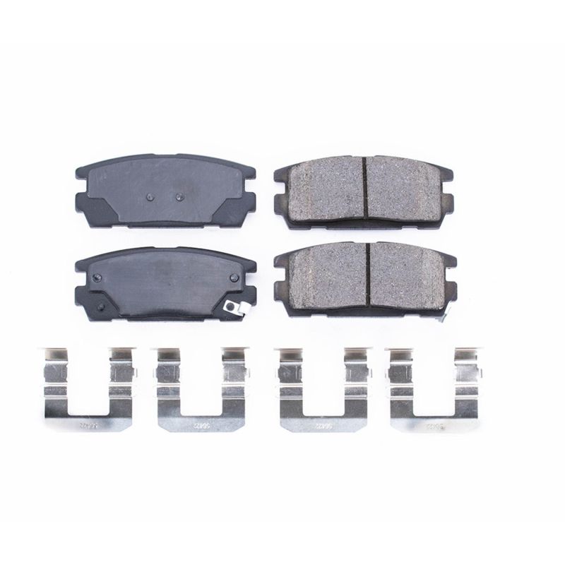 Power Stop 12-15 Chevrolet Captiva Sport Rear Z17 Evolution Ceramic Brake Pads w/Hardware