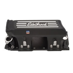 Edelbrock Manifold EFI Pro-Flo XT BB Chevy Rect Port Heads Black Powder Coated